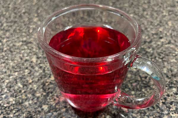 Cup of Bougainvillea Tea